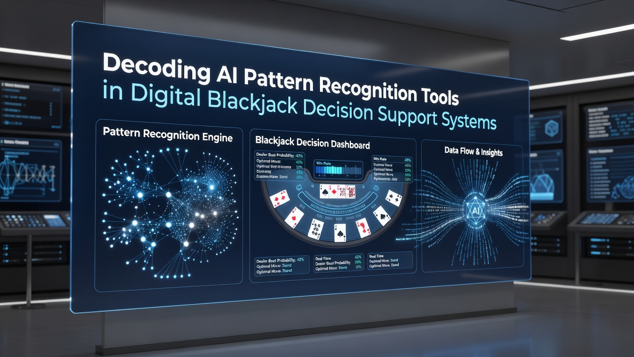 Real-time analyse van blackjack patronen via AI dashboards met kaarten en waarschijnlijkheidsgrafieken