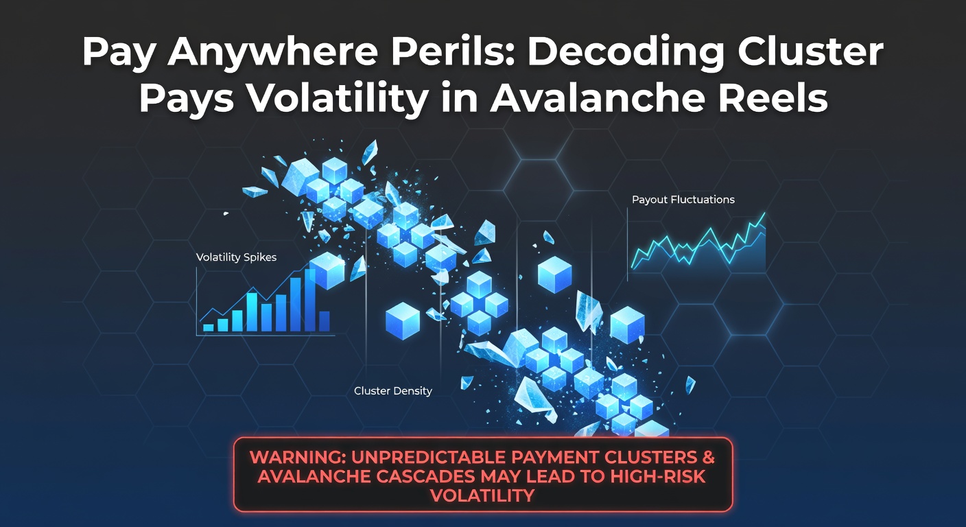 Cluster pays symbolen vallen in een avalanche reel slot, met exploderende winclusters en multipliers die opbouwen