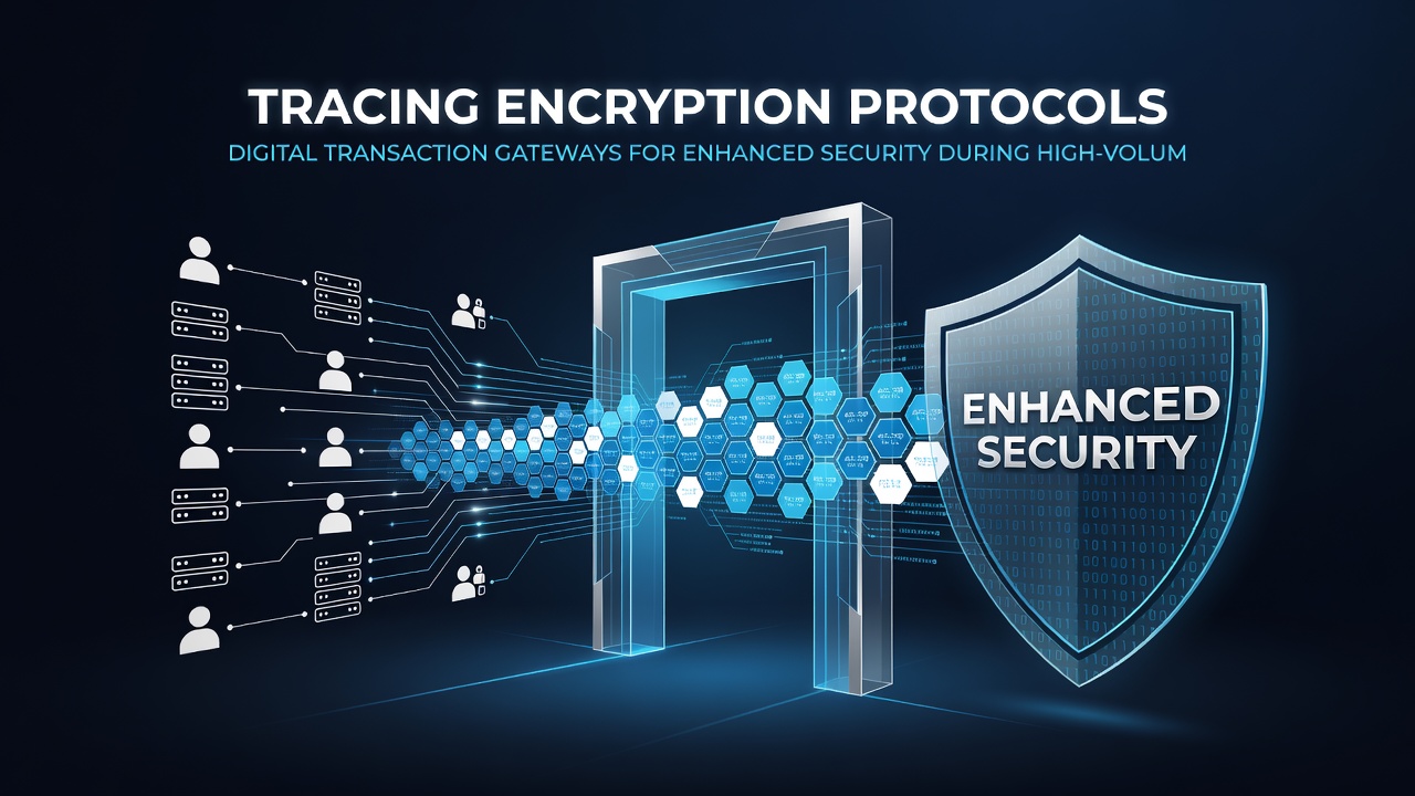 Monitoring van encryptieprotocollen in transactie gateways bij piekvolumes